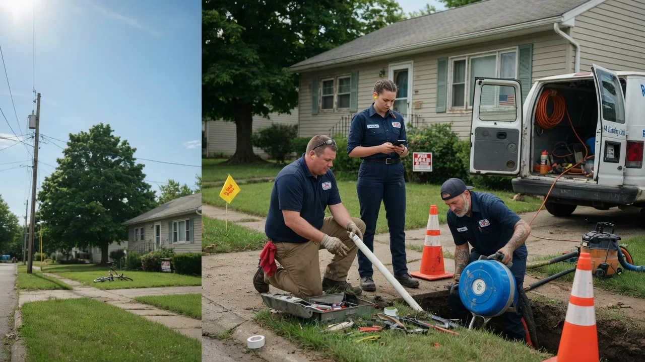 Sewer Line Repair in Harpers Ferry, IA near me